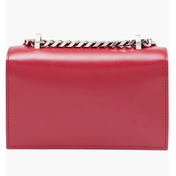 Alexander McQueen Mini The Biker Jeweled Satchel Leather - Picture 3 of 16